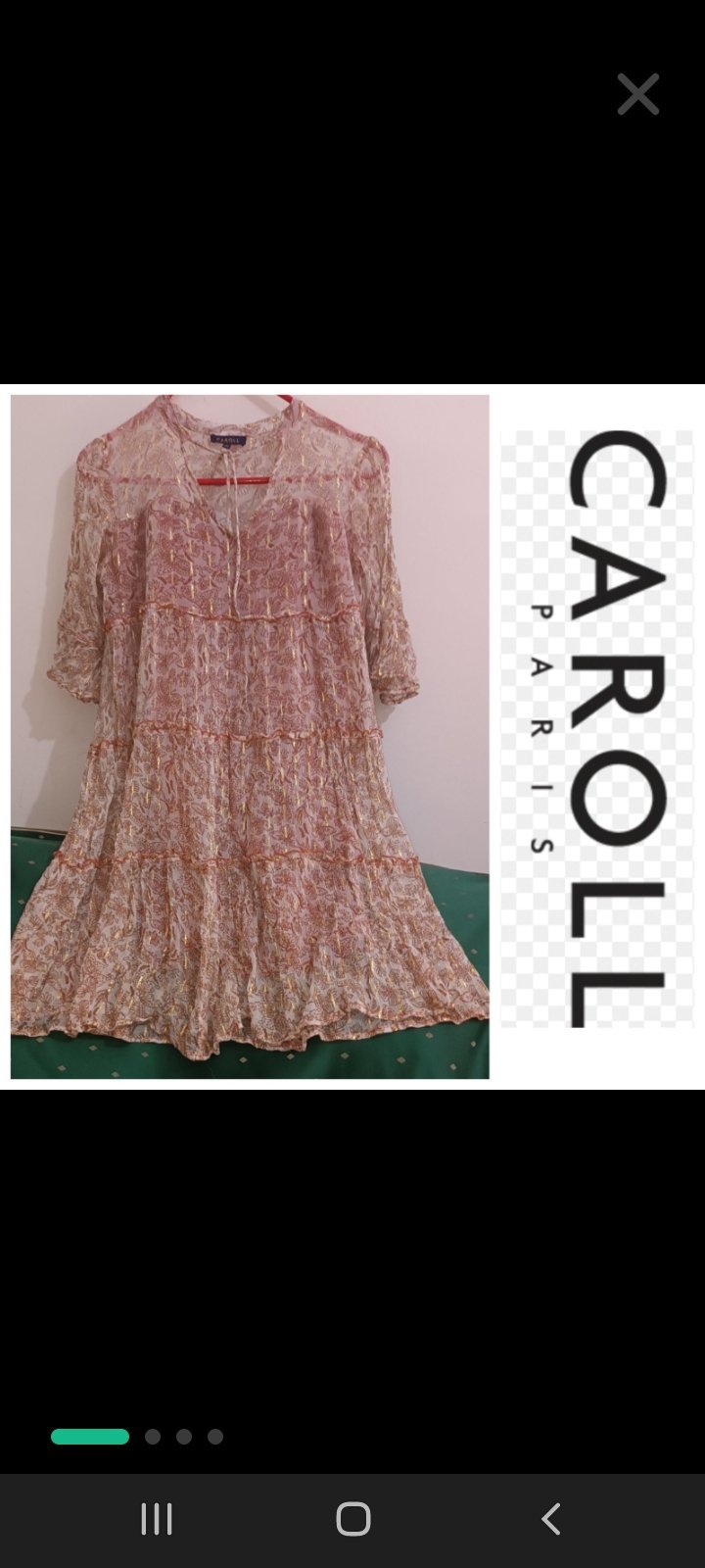Une sublime robe AUTHENTIQUE de la marque CAROLL "PROMO 