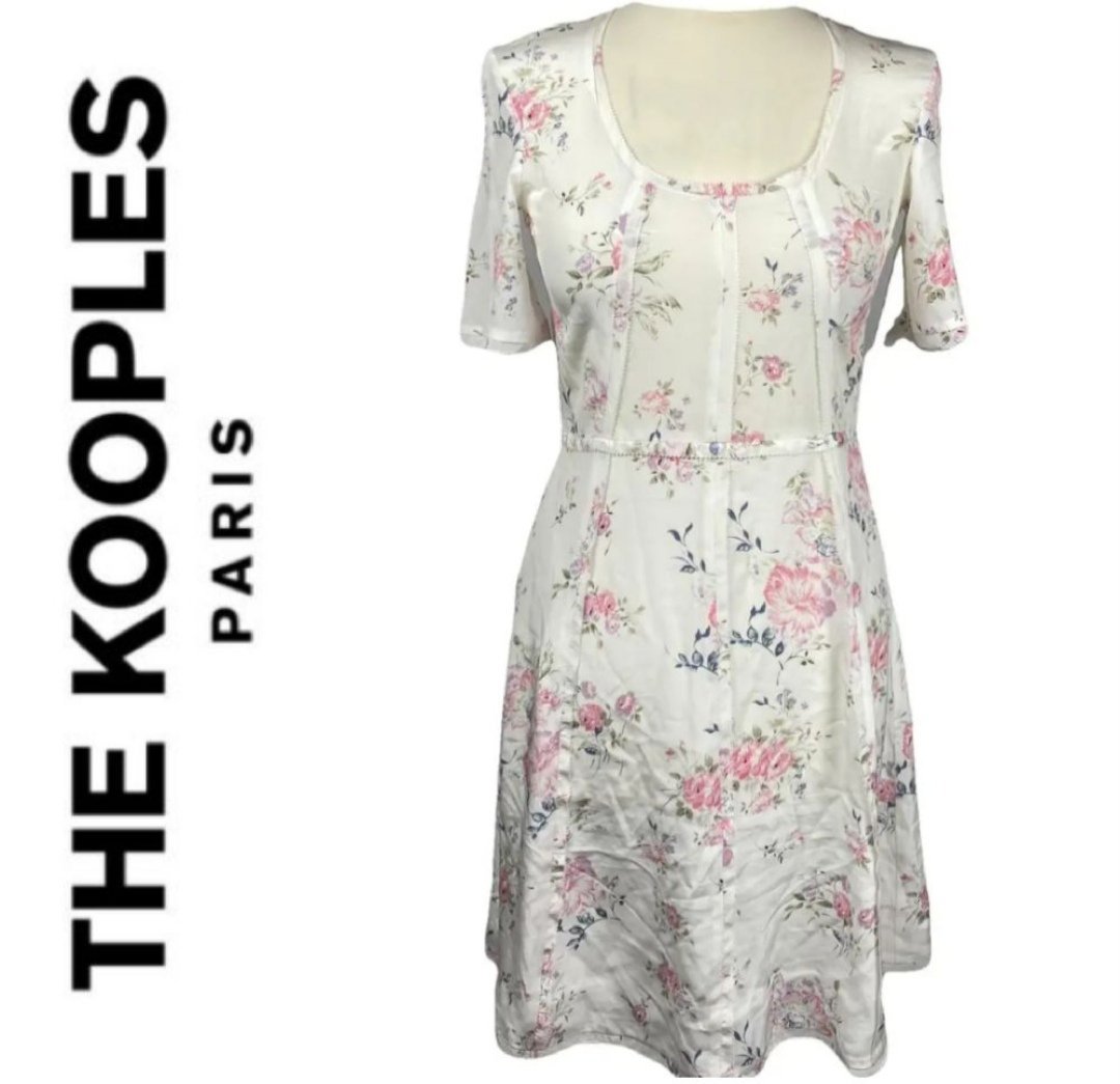 Une jolie robe AUTHENTIQUE 💯 en soie de la marque THE KOOPLES "PROMO 