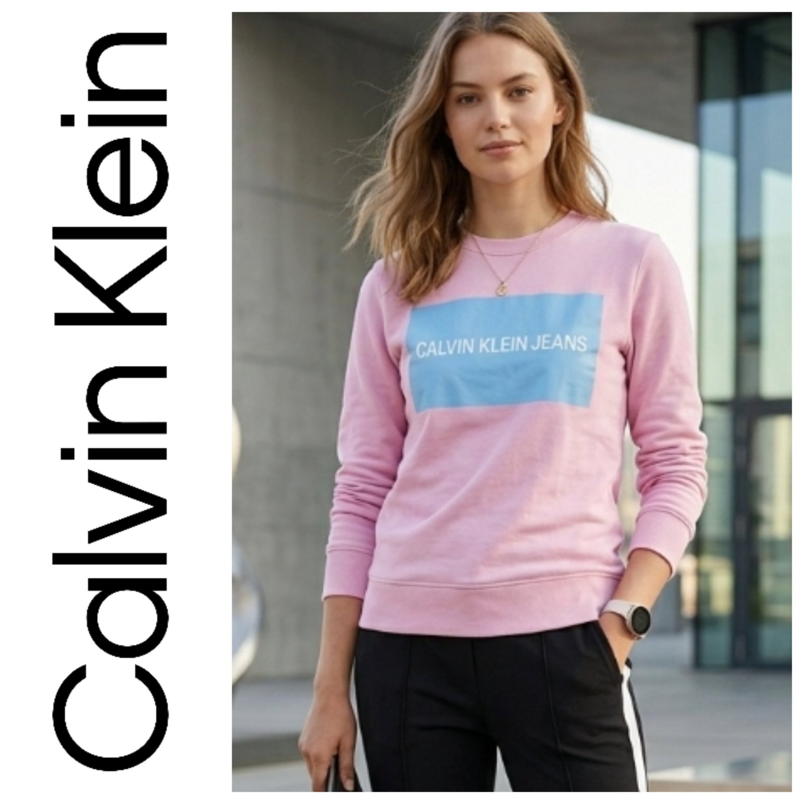 Un joli sweater AUTHENTIQUE de la marque CALVIN KLEIN