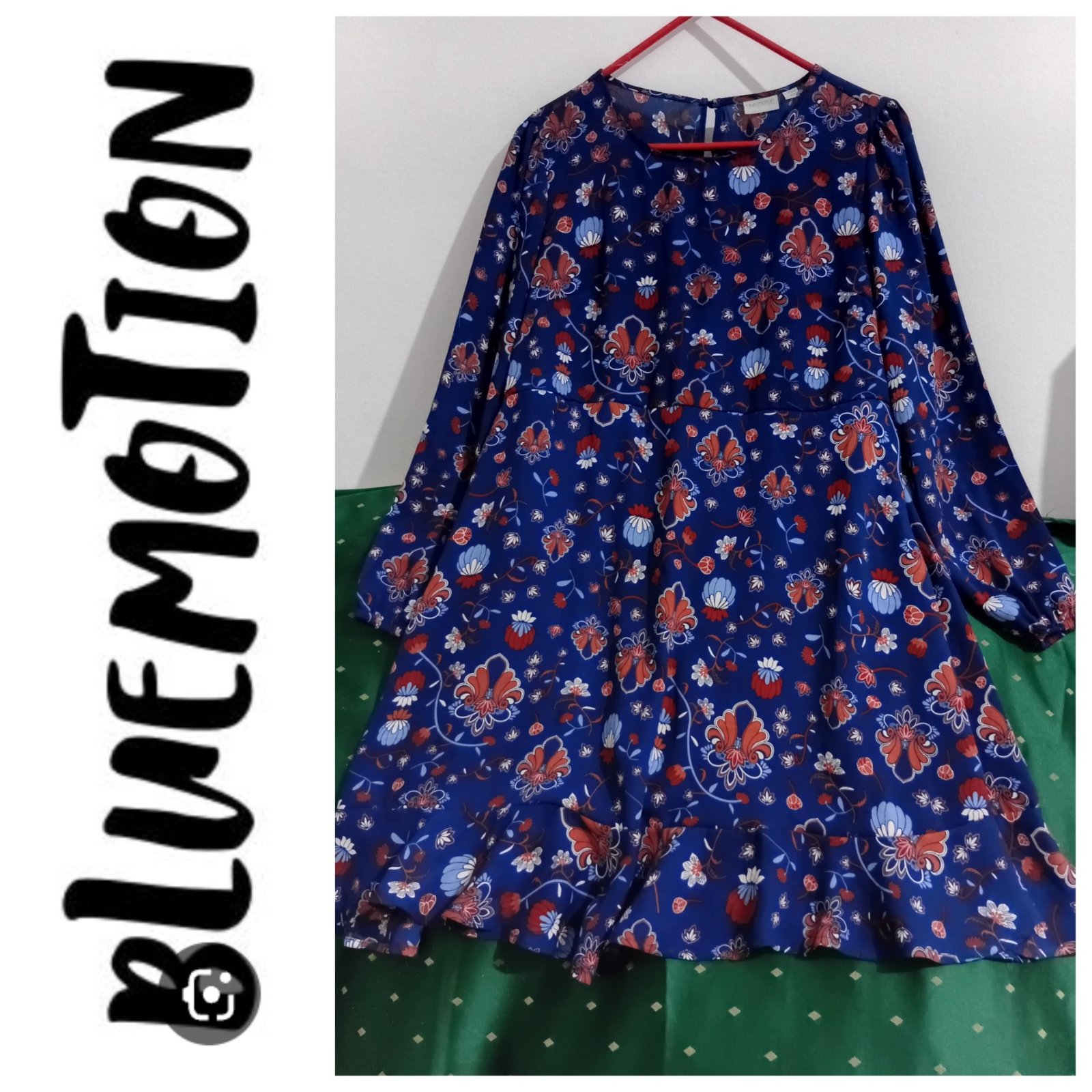 Une robe chemise de la marque BLUEMOTION