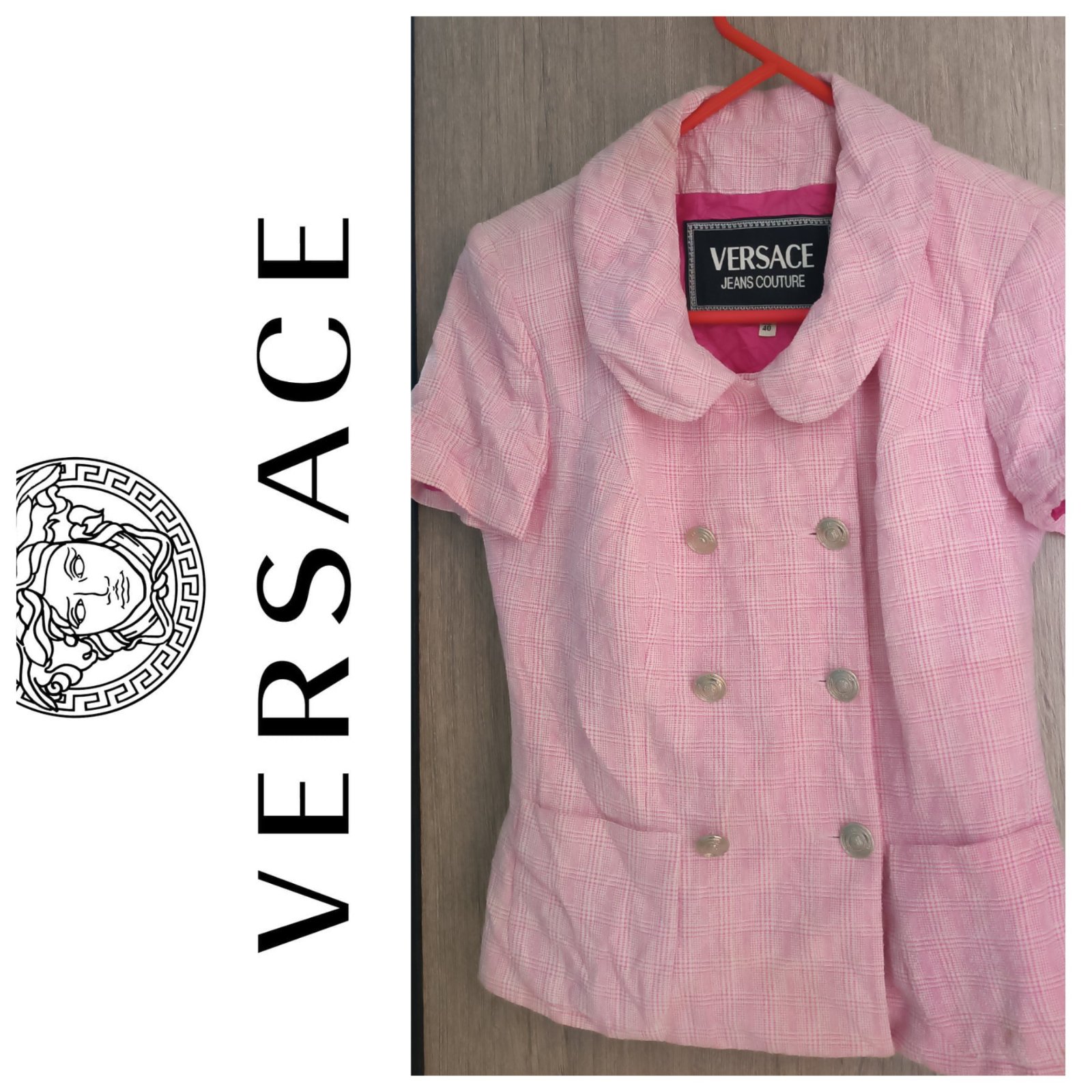 Une veste AUTHENTIQUE de la marque VERSACE 