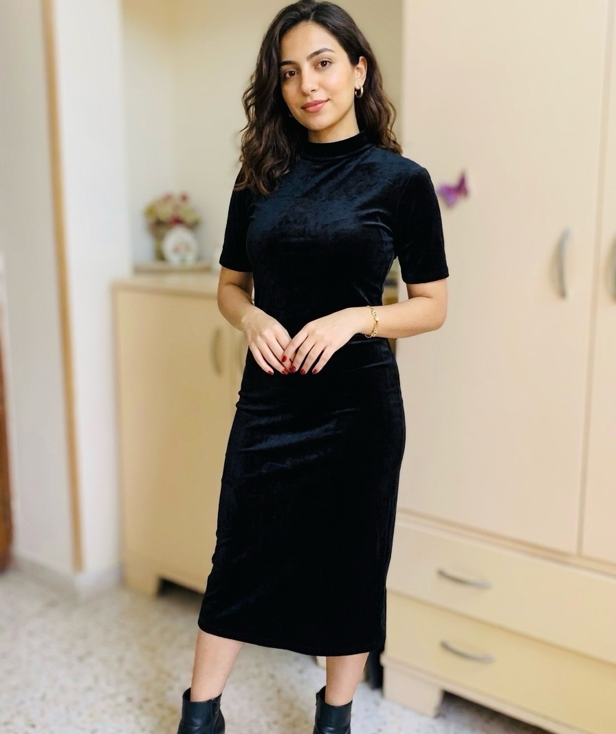 Robe zara velour 