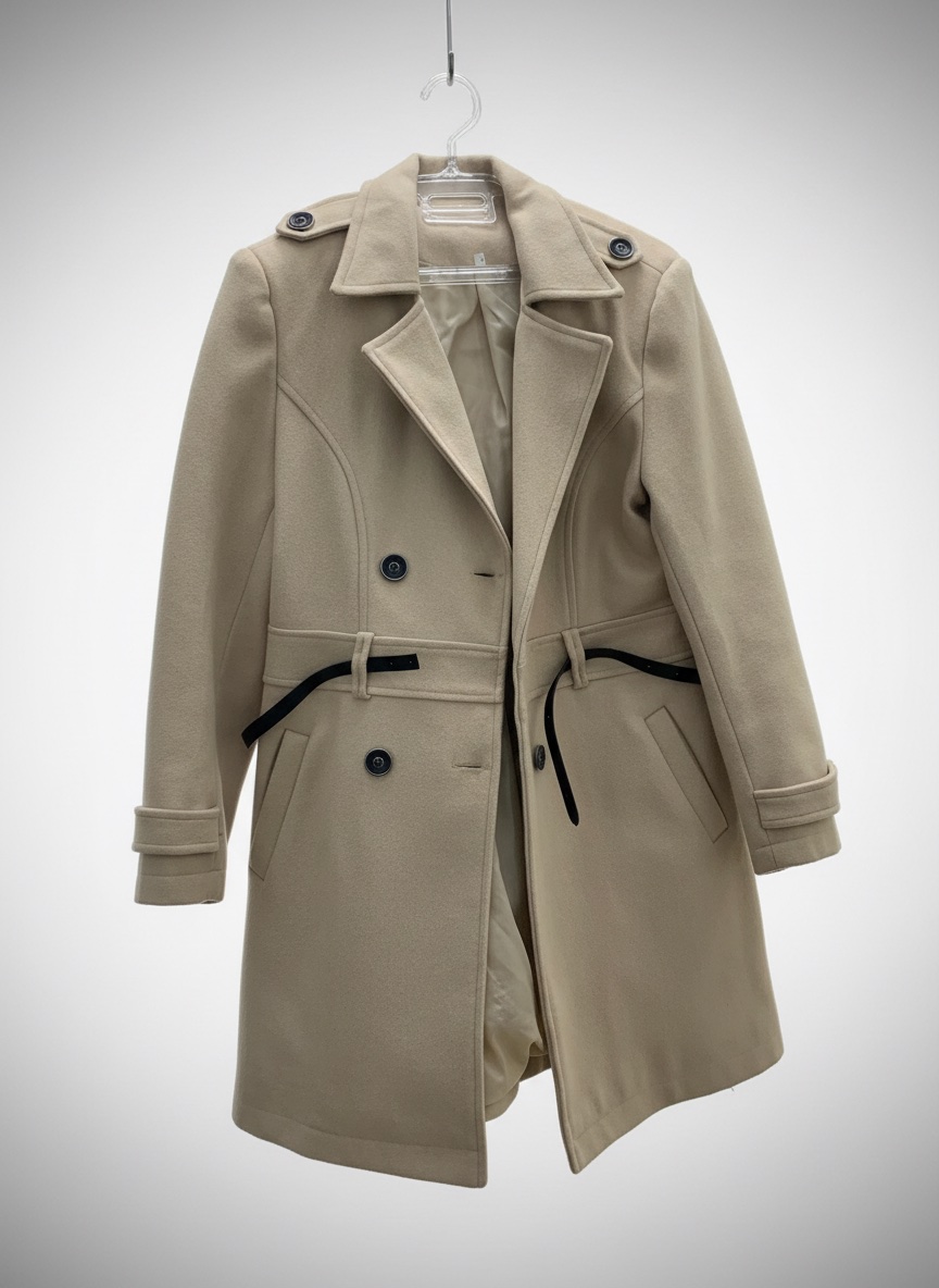 Manteau beige 