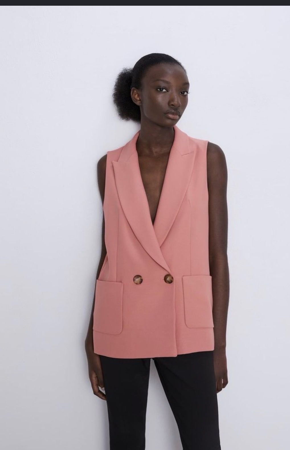 Waistcoat zara , avec etiquettes modele exacte que les premieres photos 