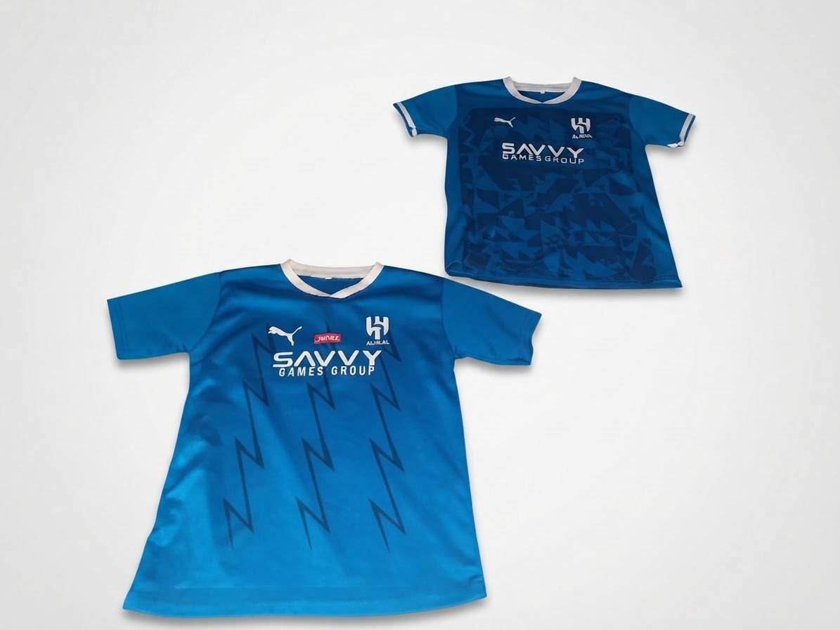 Maillot du al hilal KSA deux maillot