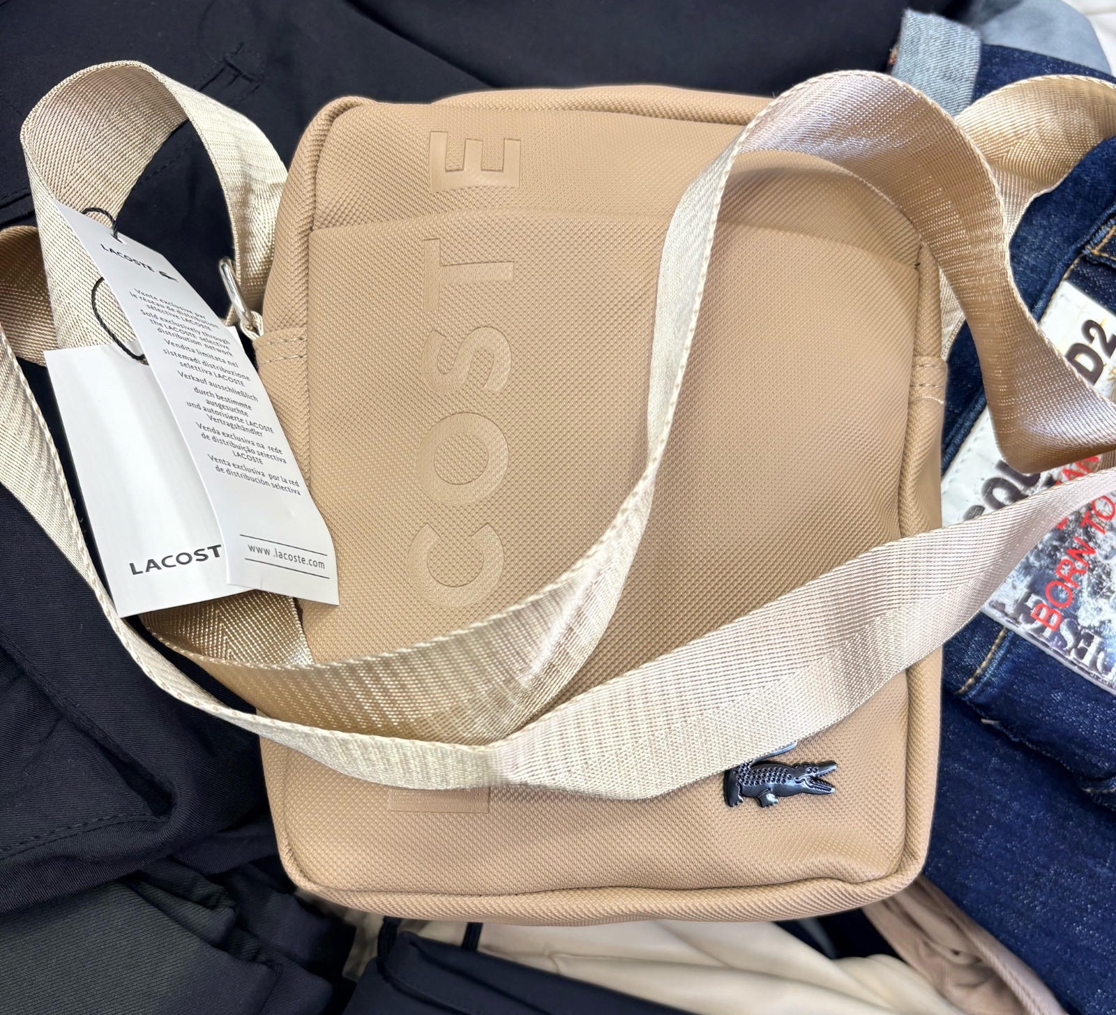 Sacoche lacoste impermiable super qualite 