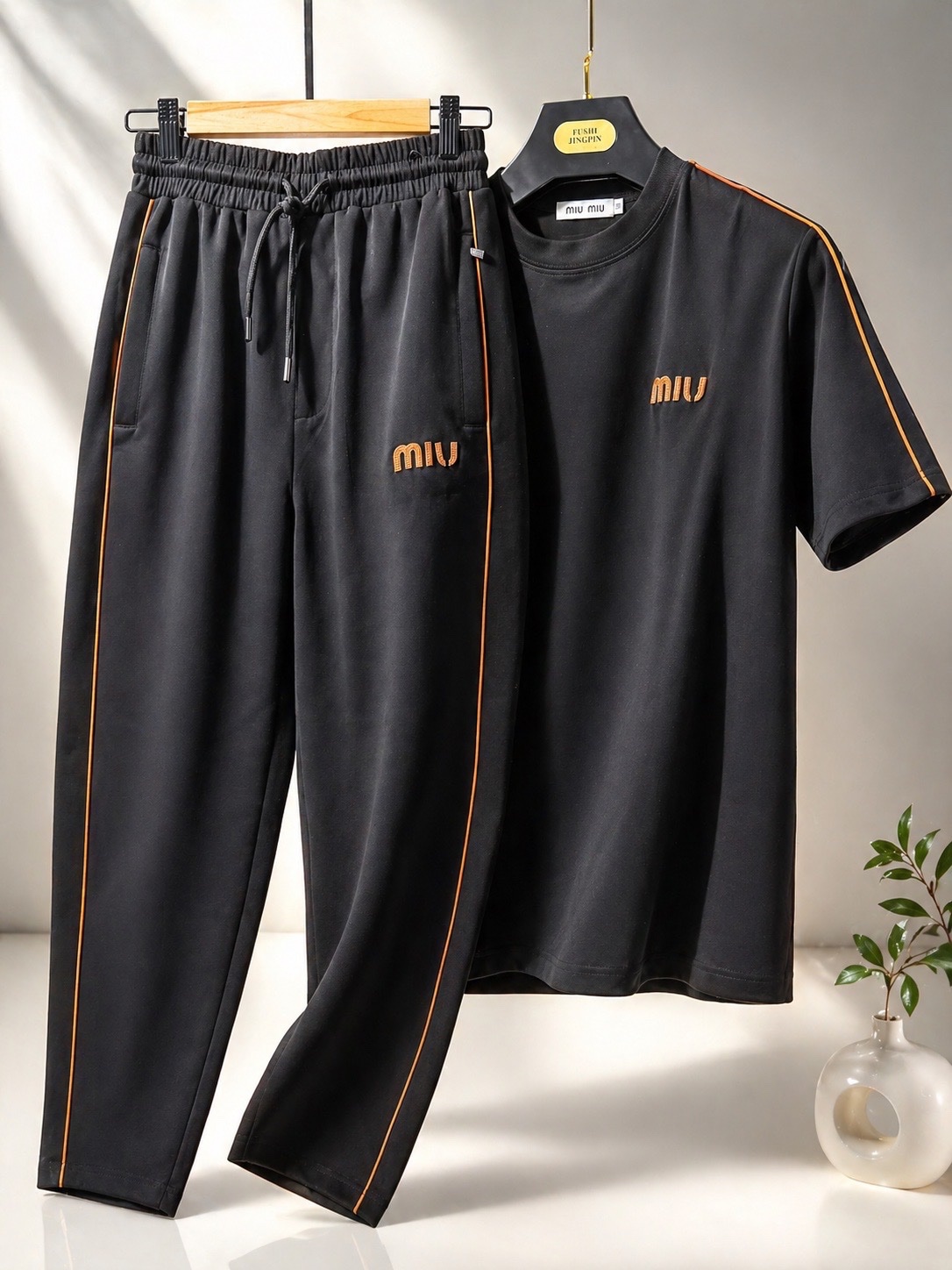 Ensemble noir haute qualite 