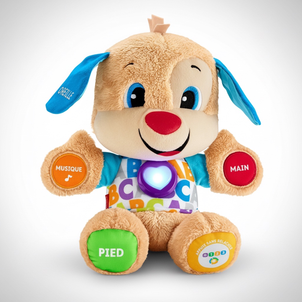 Peluche musicale fisher price 