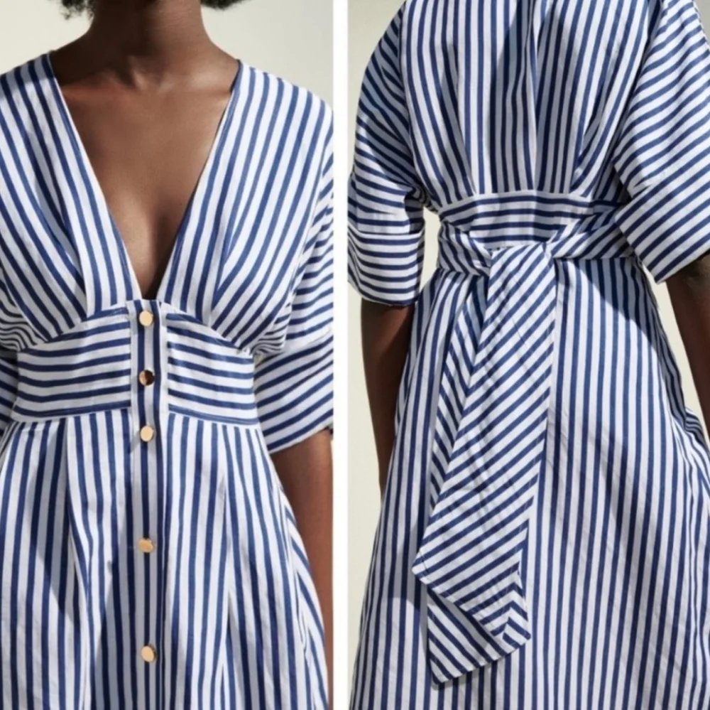 Robe rayée Zara