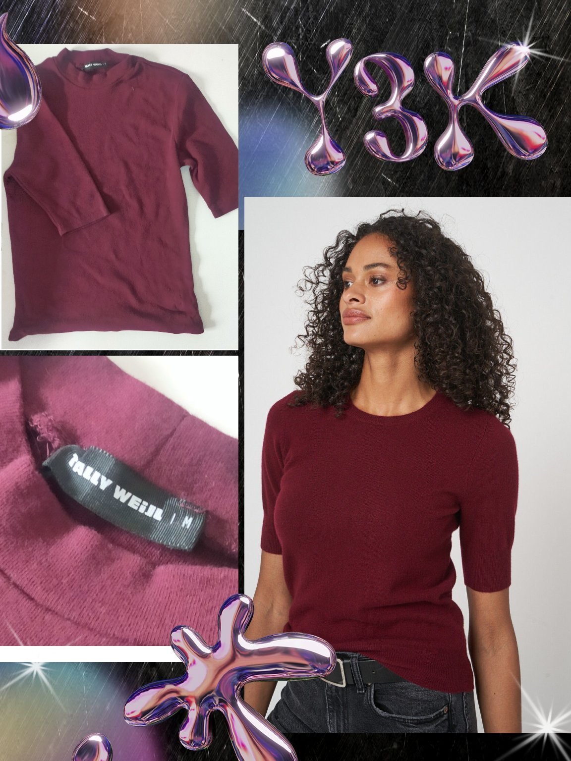 Pull à manches courtes 