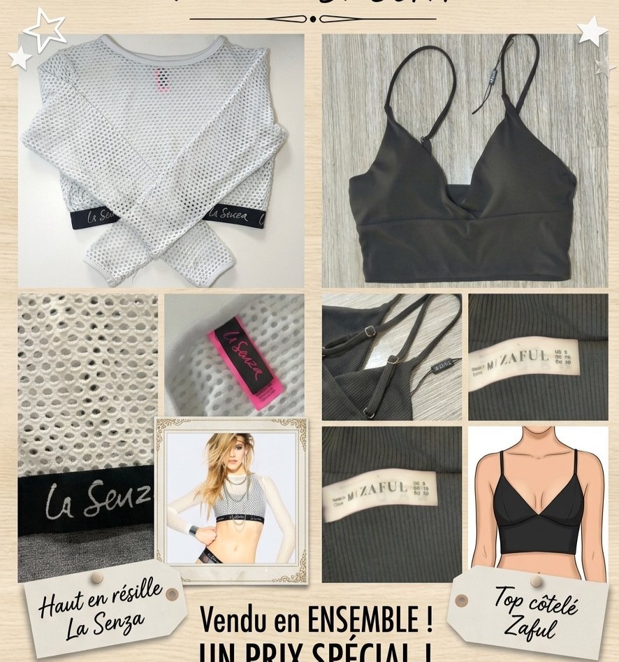 Ensemble de deux pièces 