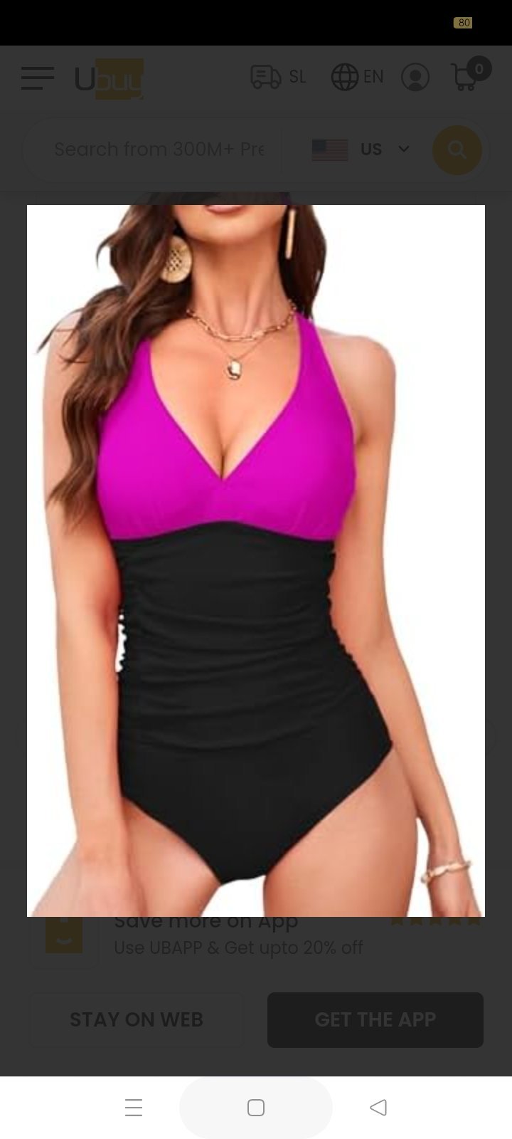 Justaucorps ou un maillot de bain