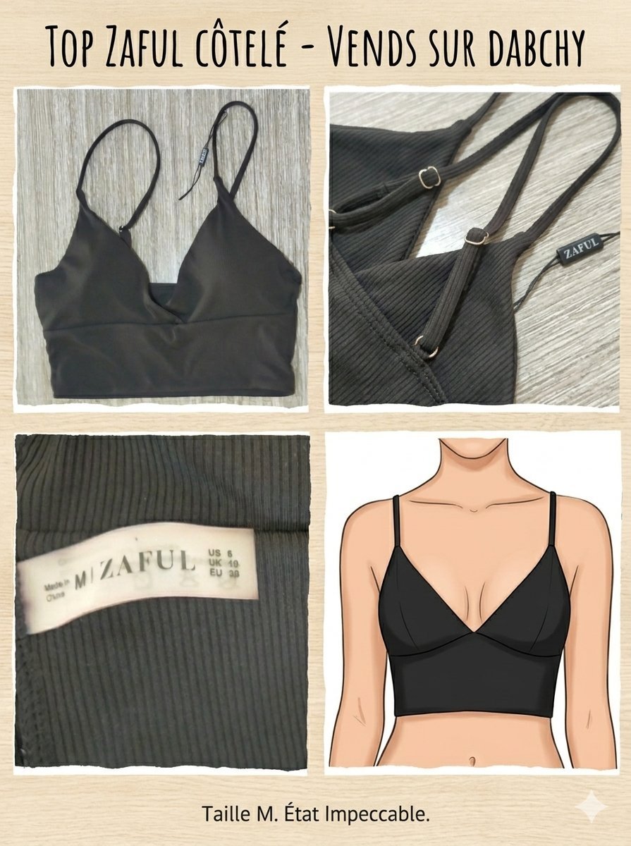 Soutien gorge noir