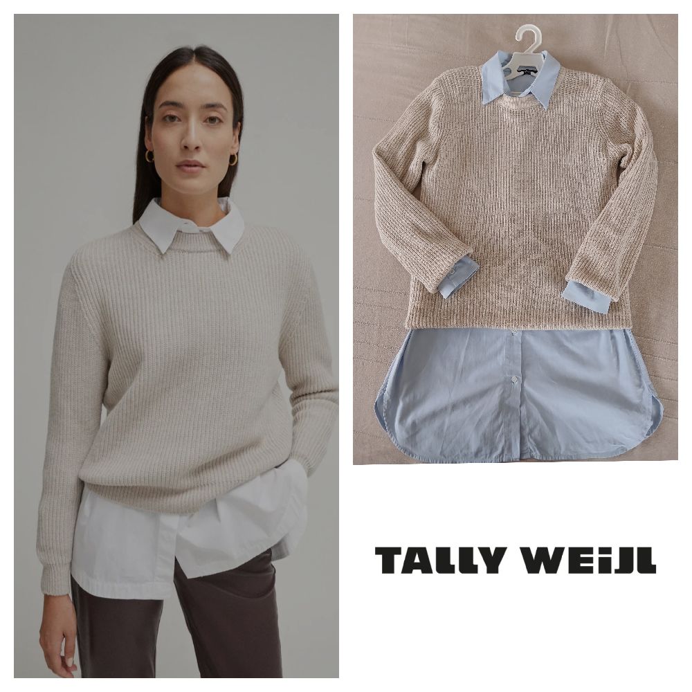 Pull beige Tally weiji