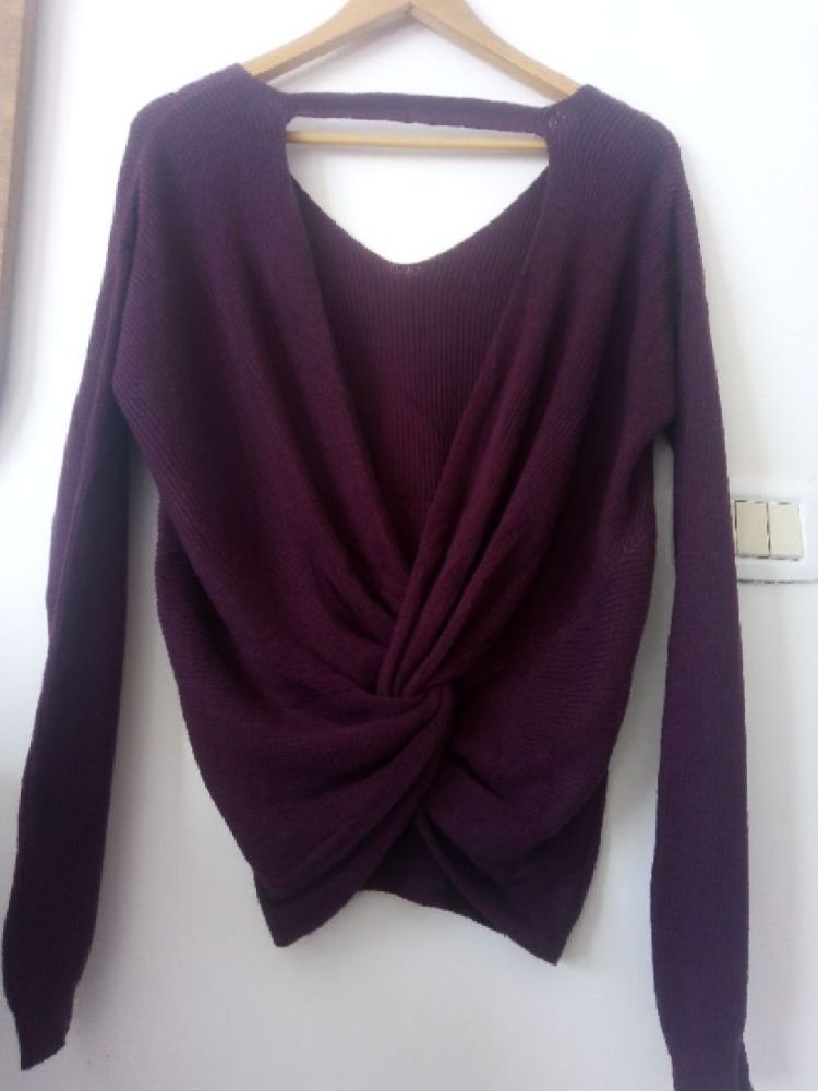 Pull aubergine 
