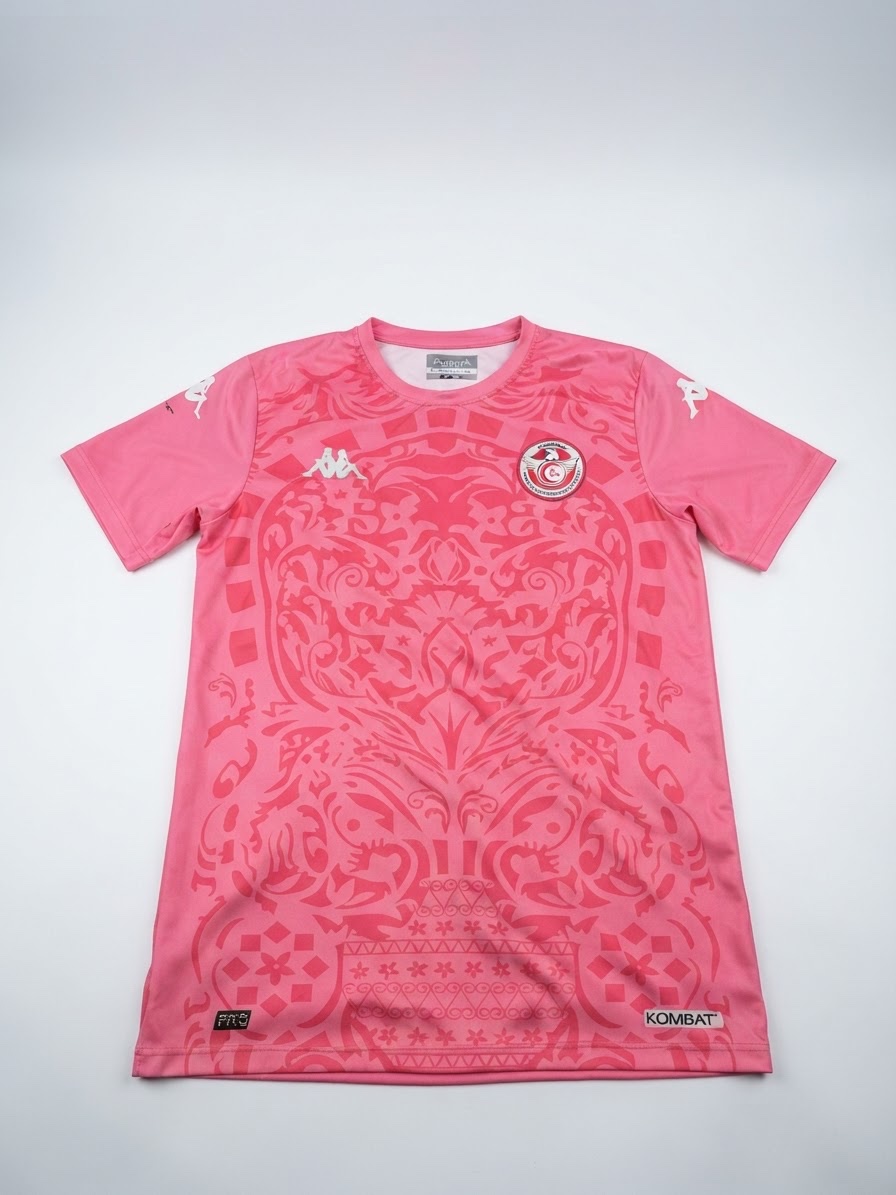 Maillot tunisie rose Kappa