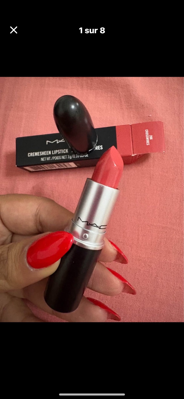 Rouge a levre MAC authentique neuf