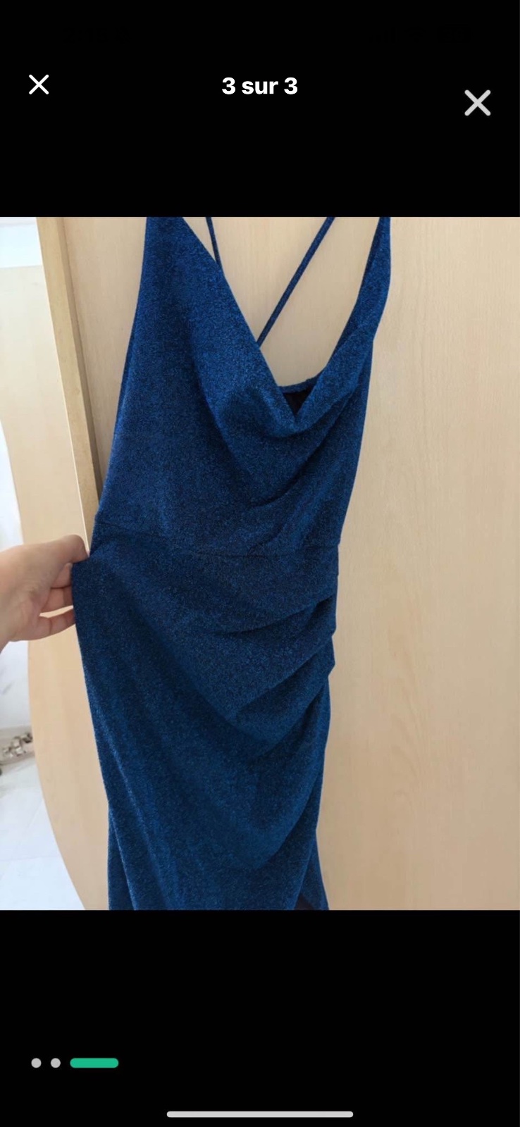 Robe moulante taille standard neuve