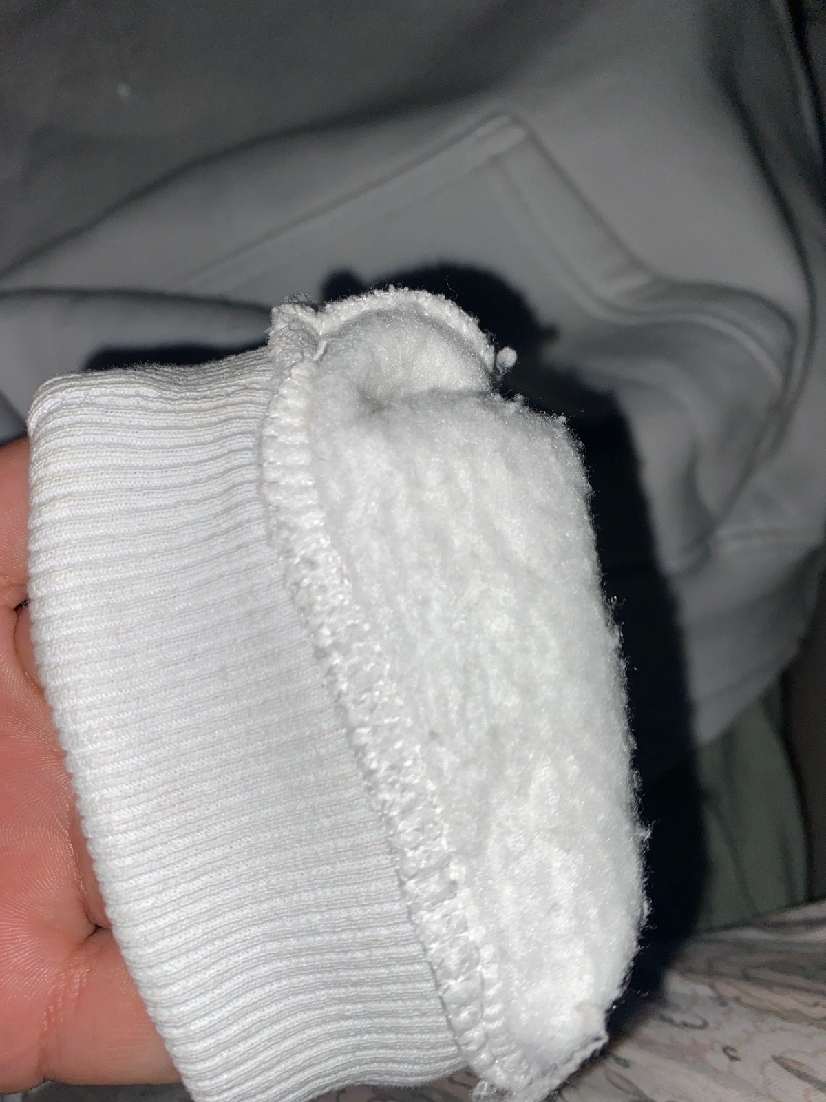 Capuche portée une seule fois 🤍
