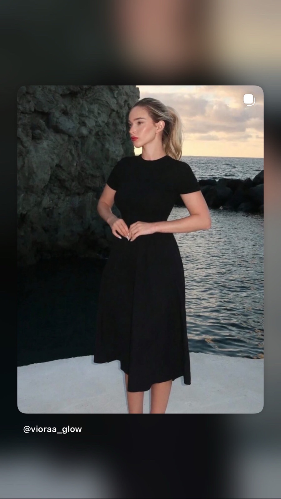 Robe noir