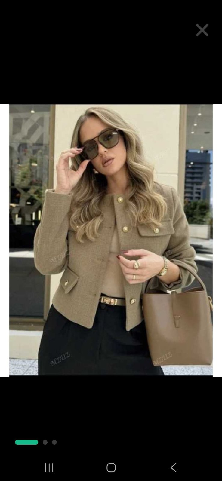 Veste courte taille M w tlabes taille L