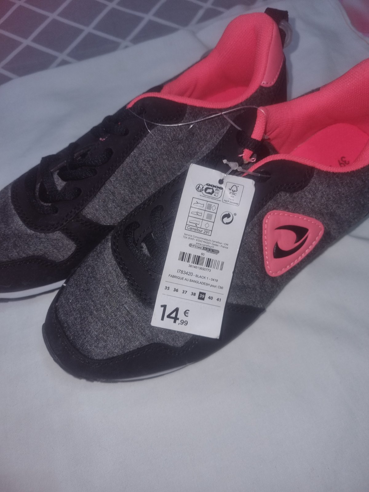 Espadrille pratique 