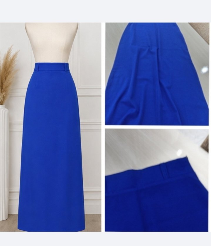 Jupe bleu roi 