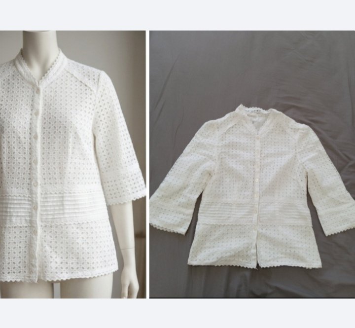 Chemise blanc cassé 