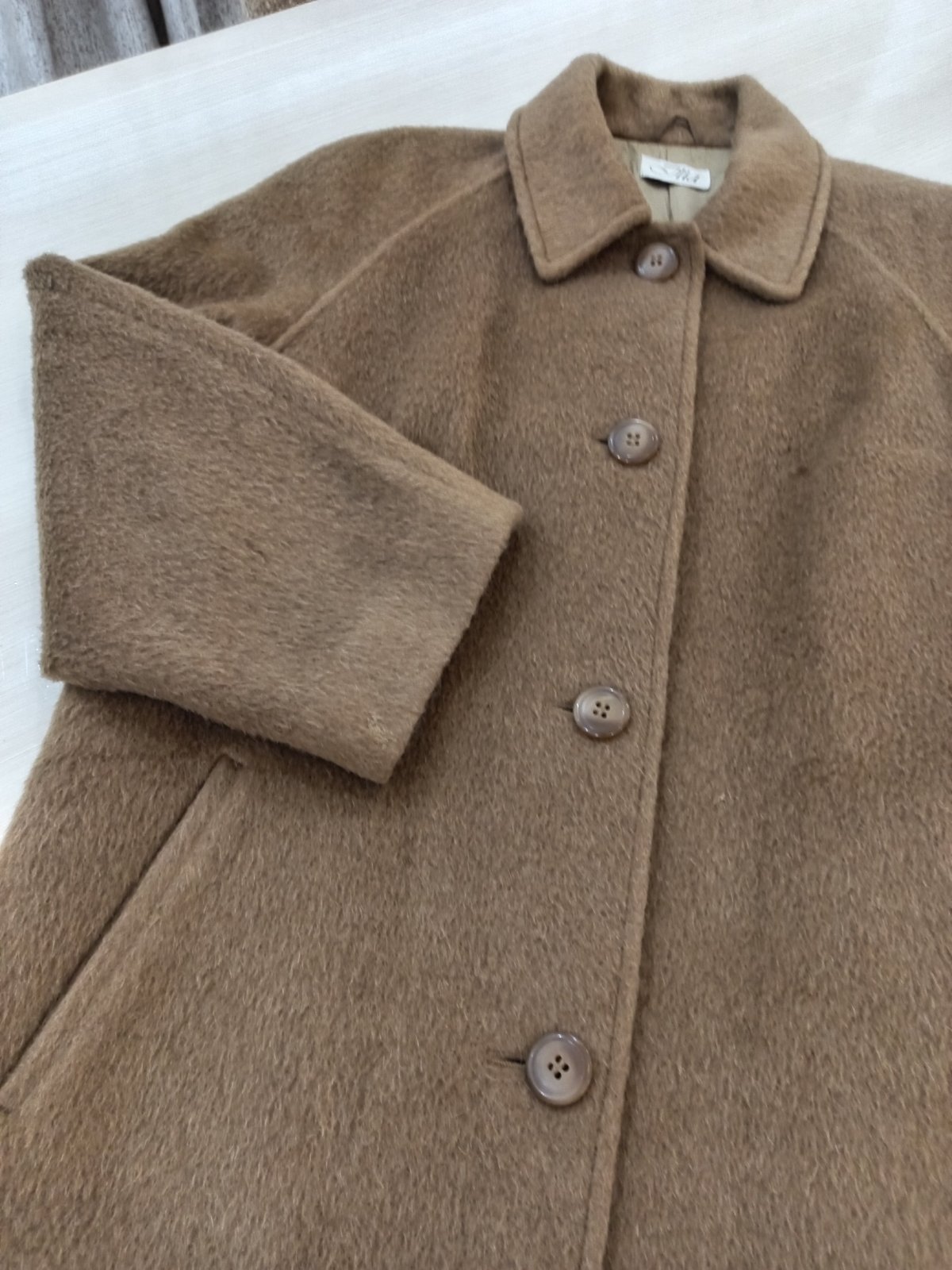 Manteau marron 