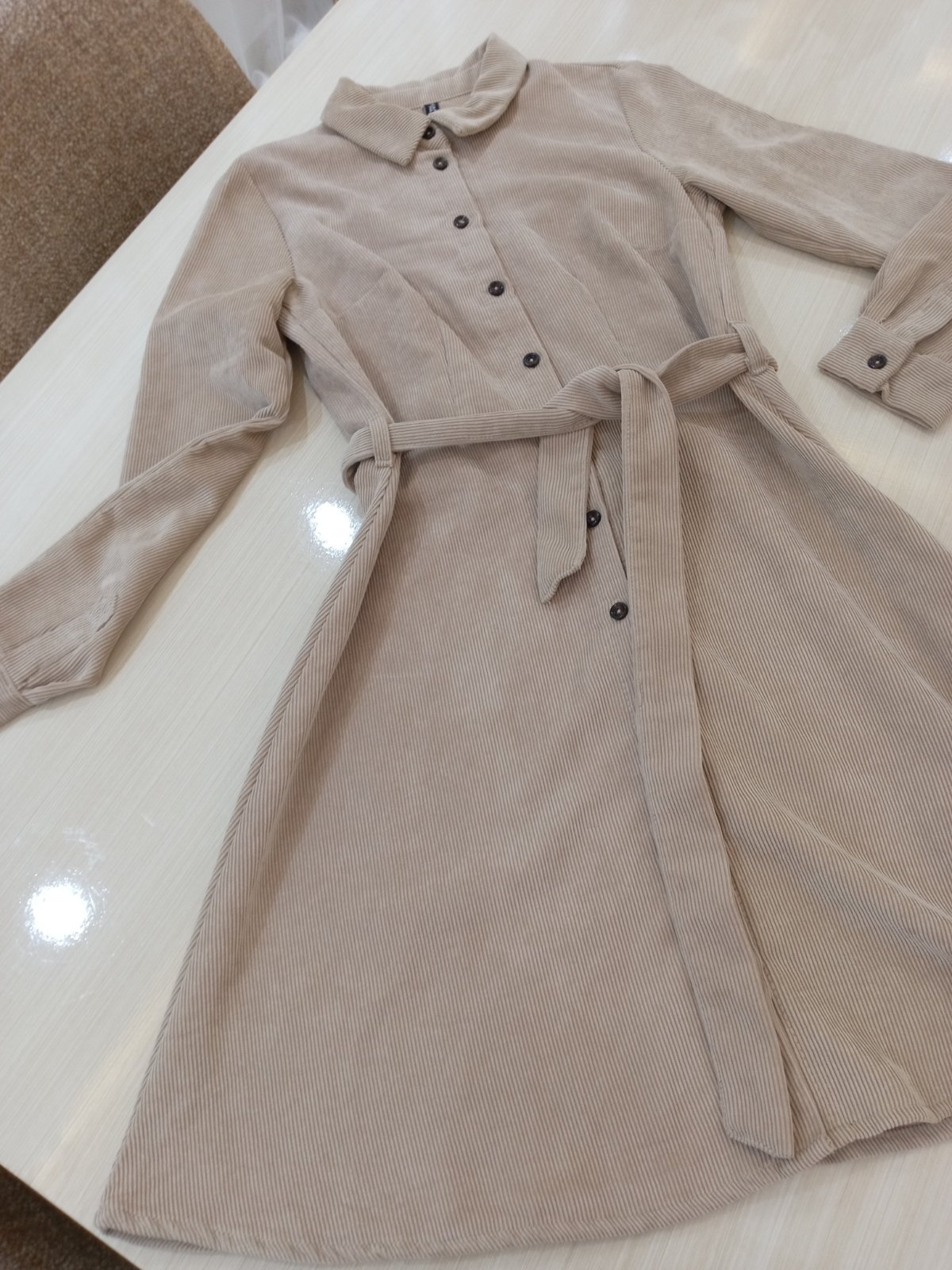 Manteau en velours