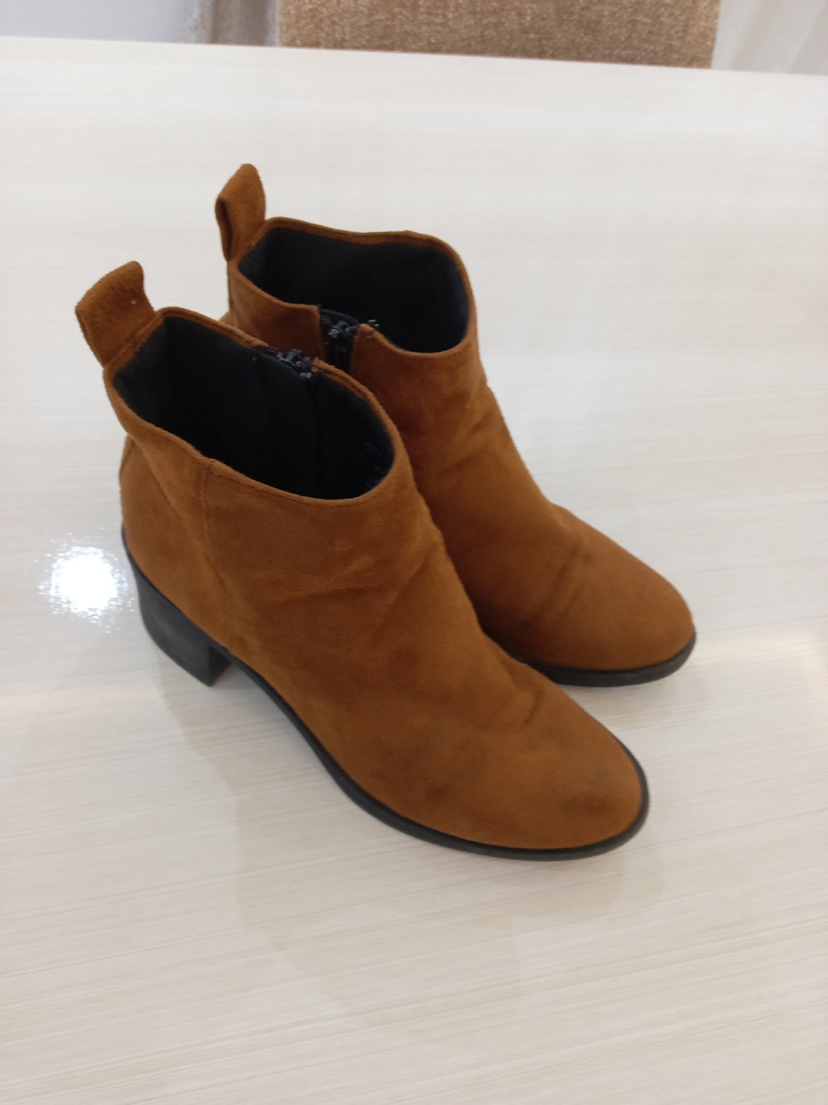 Bottines marron 