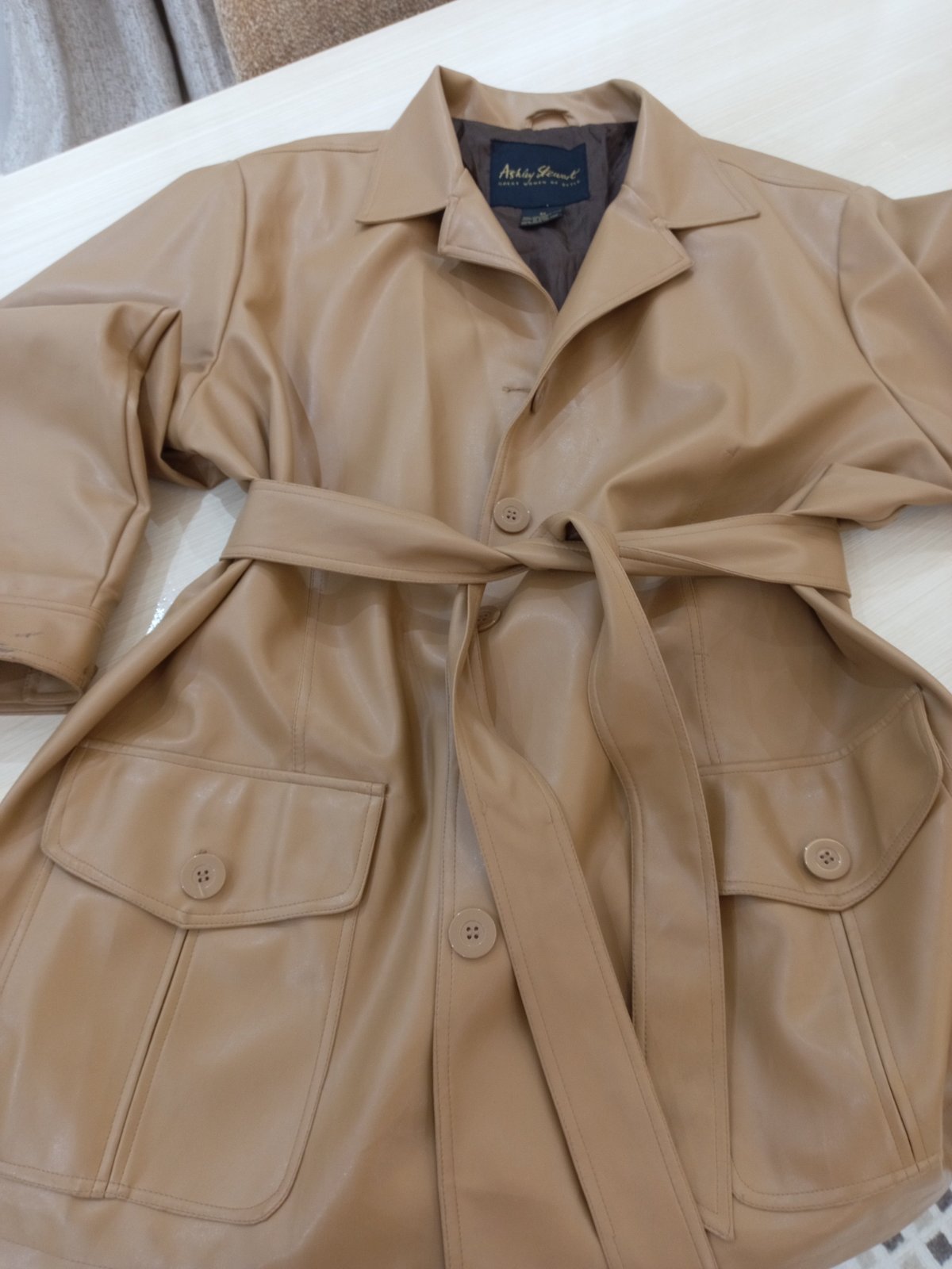 Manteau marron