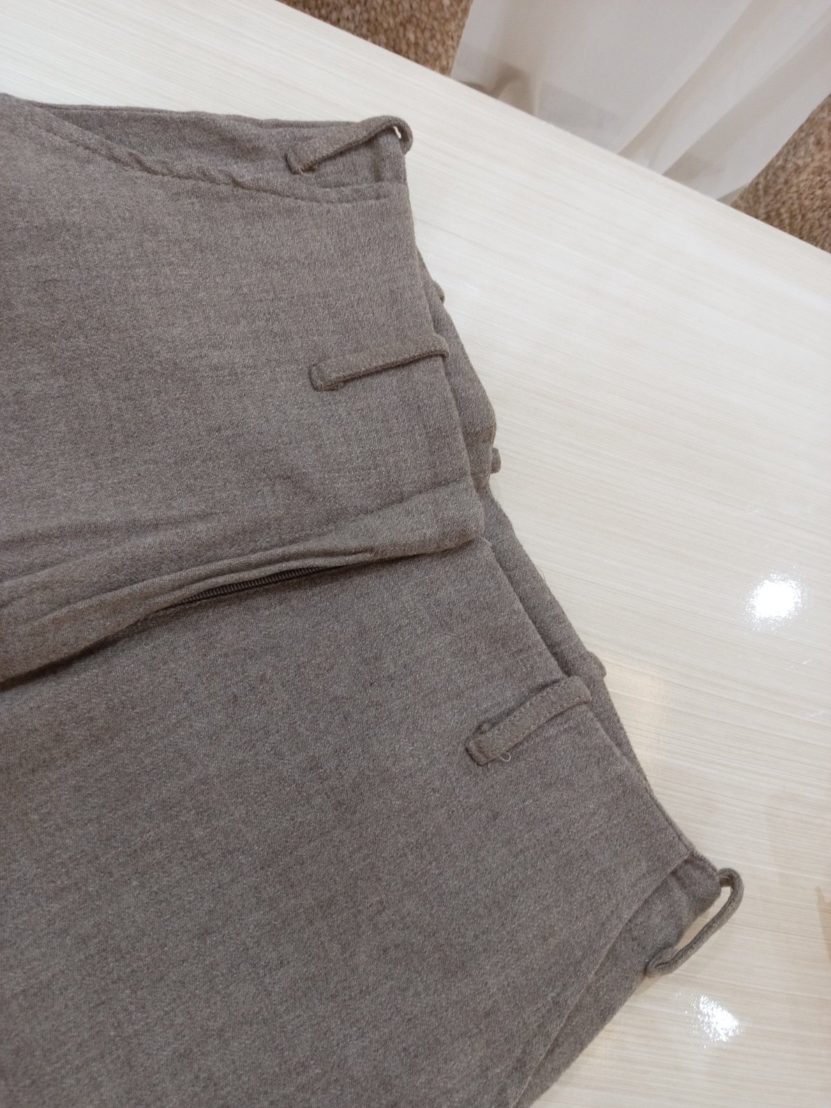 Pantalon beige large