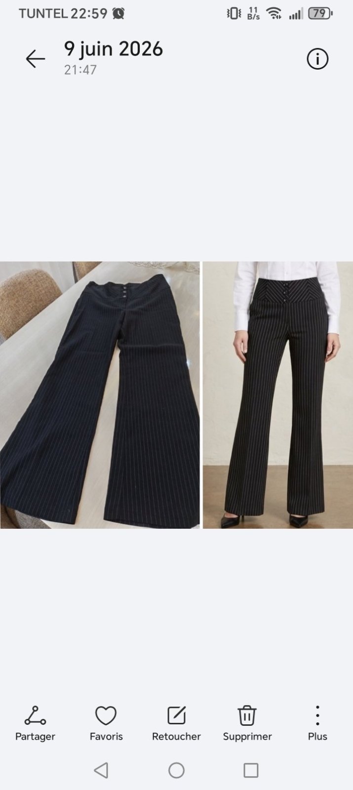 Pantalon noir