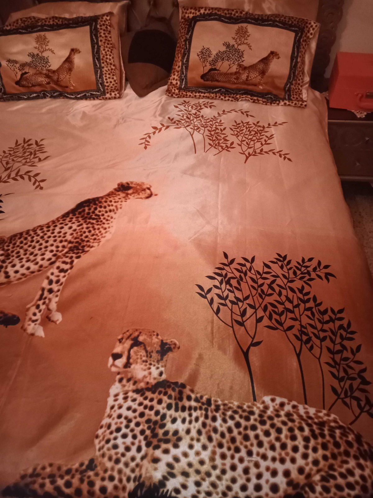 Couvre un lit 