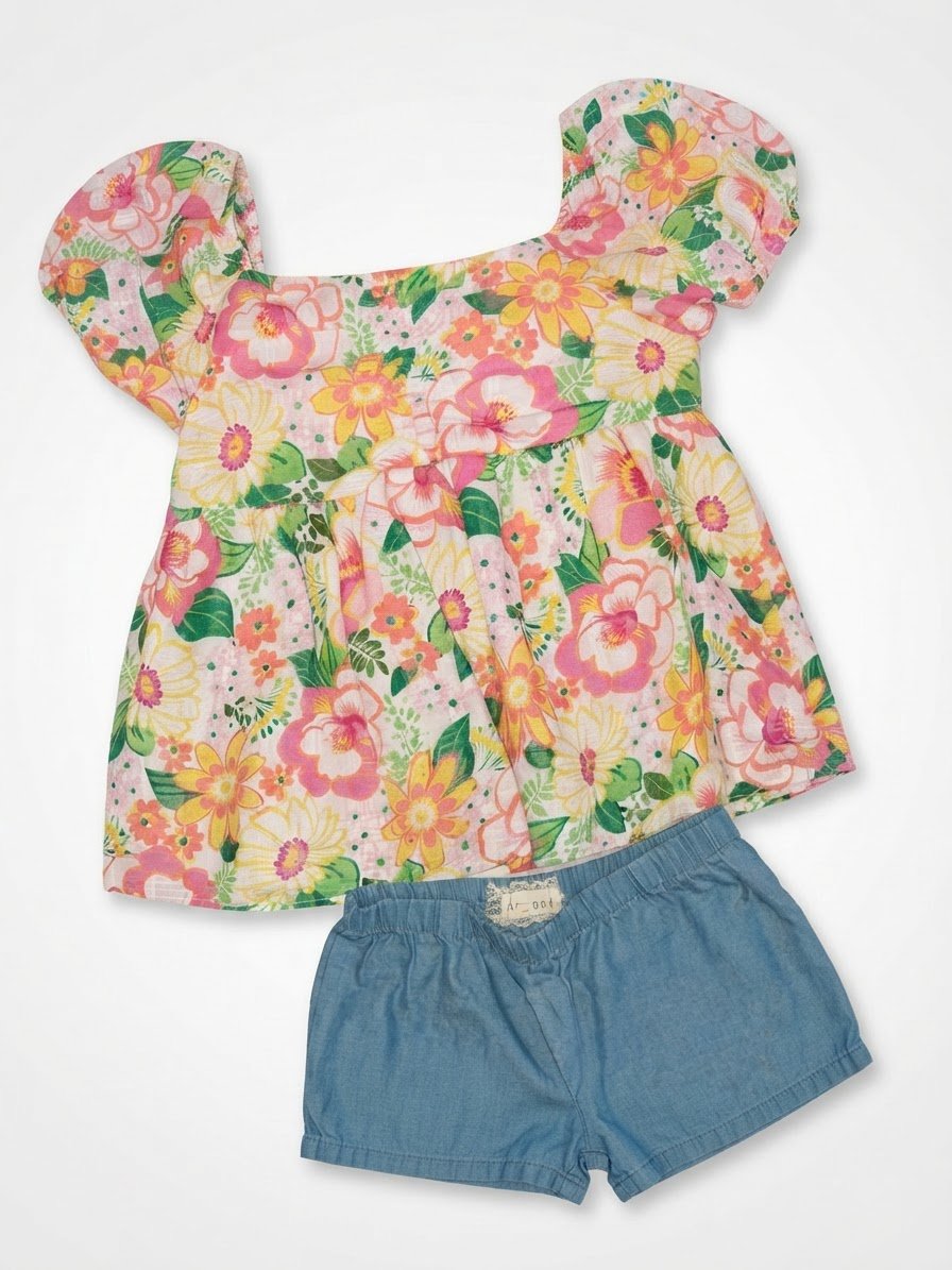 Ensemble fille importé 
