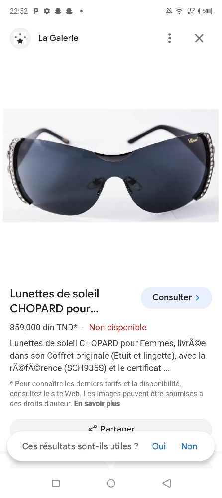 lunettes Chopard 