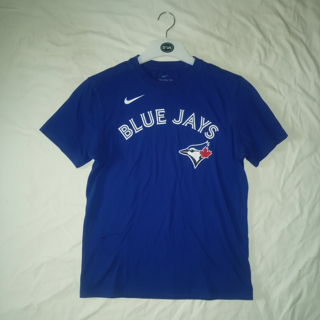 Pull 👕  #THE_NIKE_TEE (#BLUE_JAYS)🐧 Taille:M🎯 Made in Bangladesh 🤫  