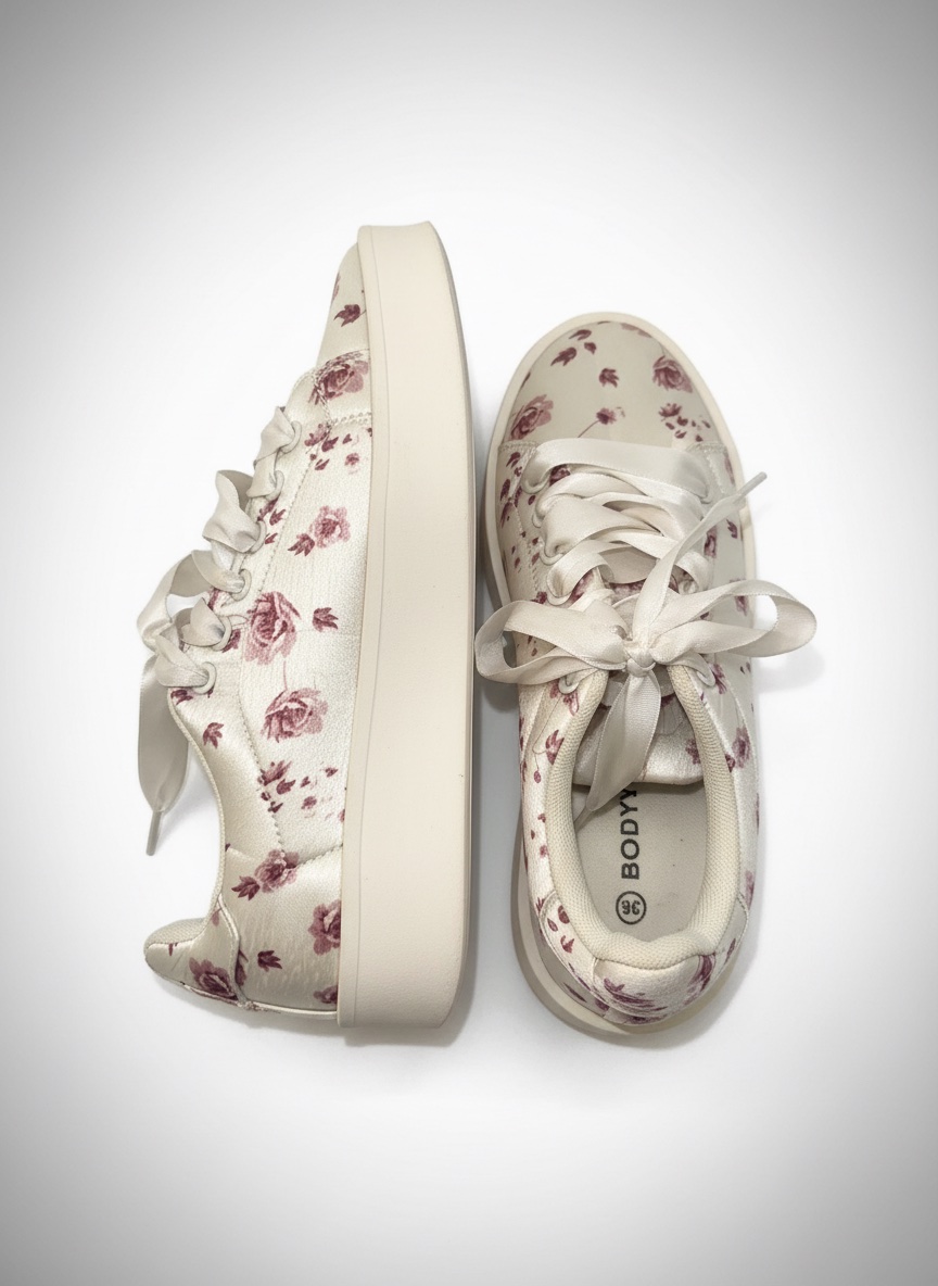 Des Chaussures fleurie