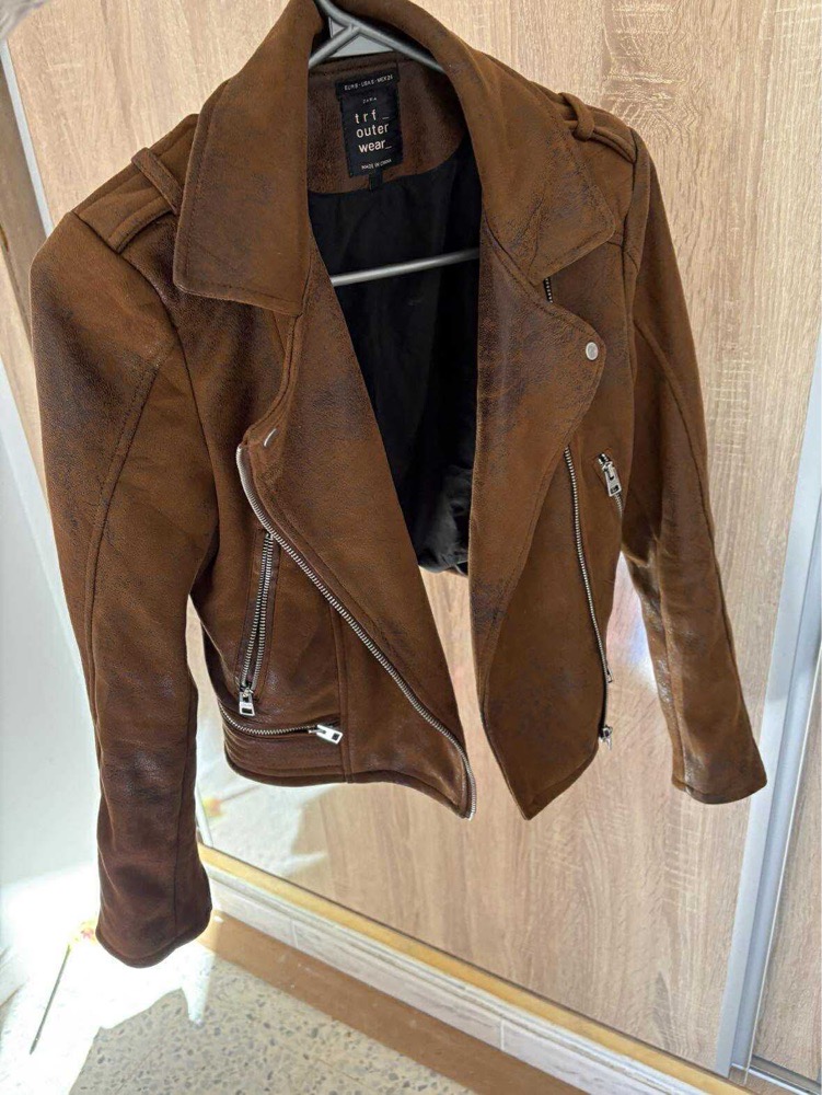 Veste zara marron 