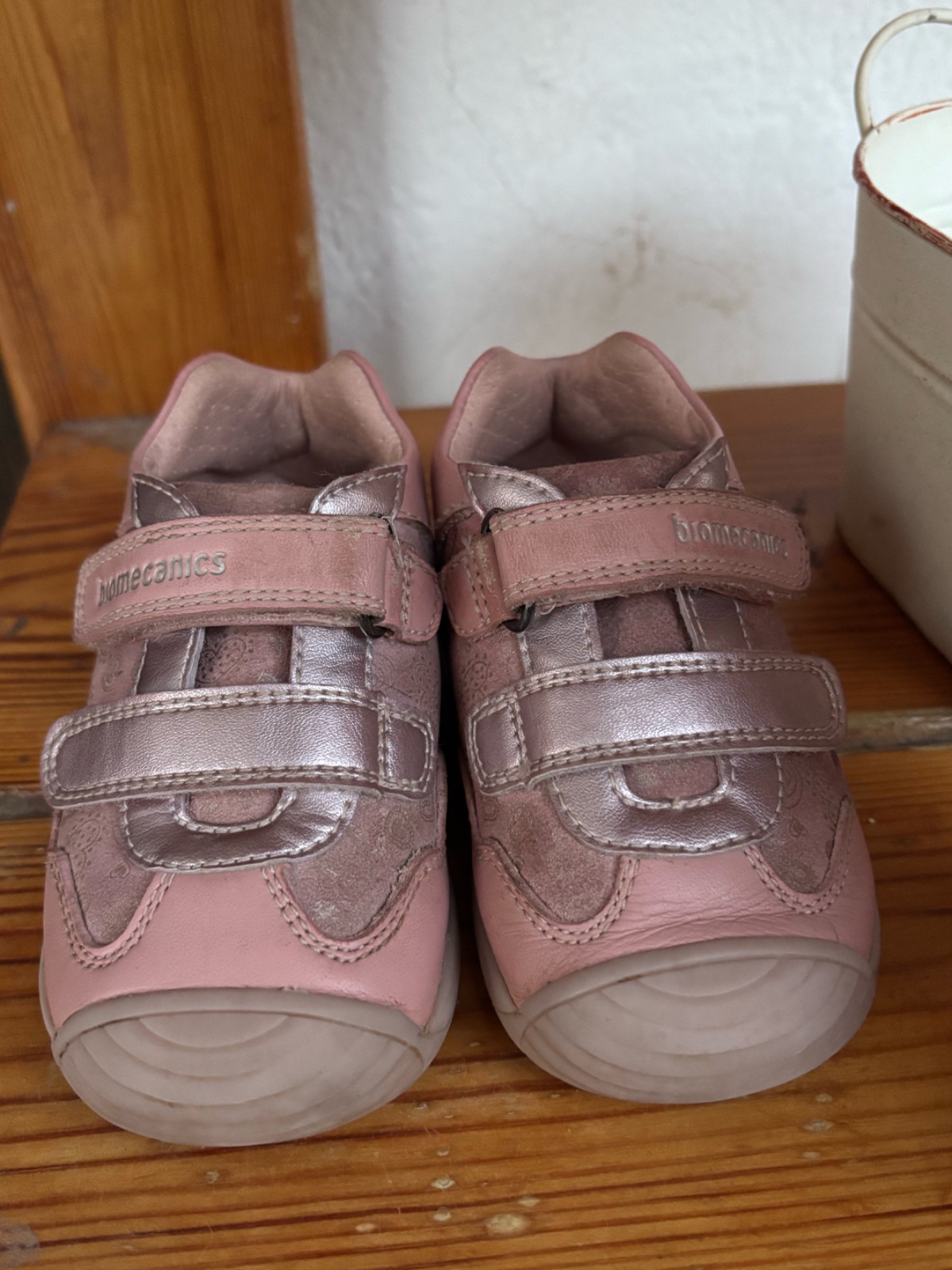 BIOMECANICS Baskets Premiers Pas rose 