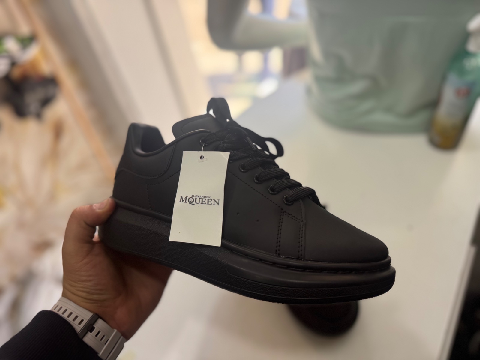 Baskets Alexander McQueen Full Black