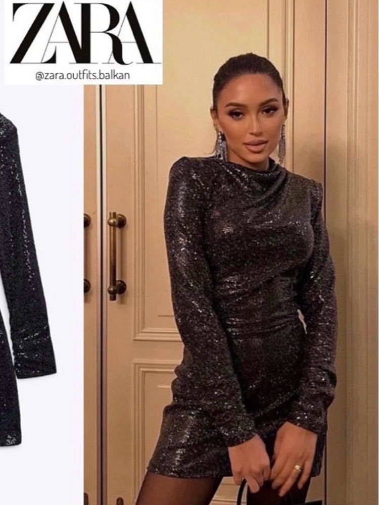 Robe zara porté une seule fois Taille L presque neuf 