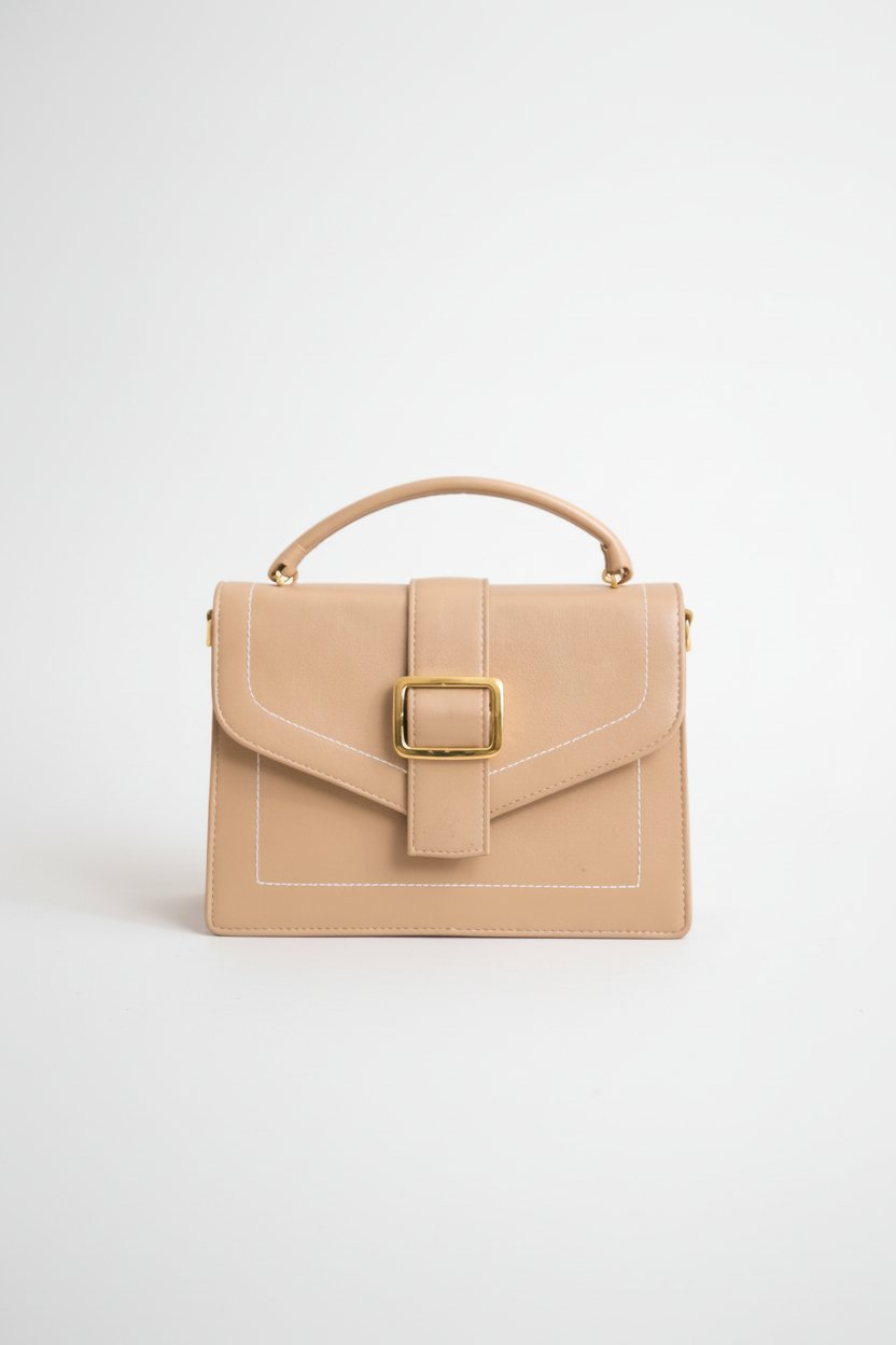 Sac à main élégante en beige