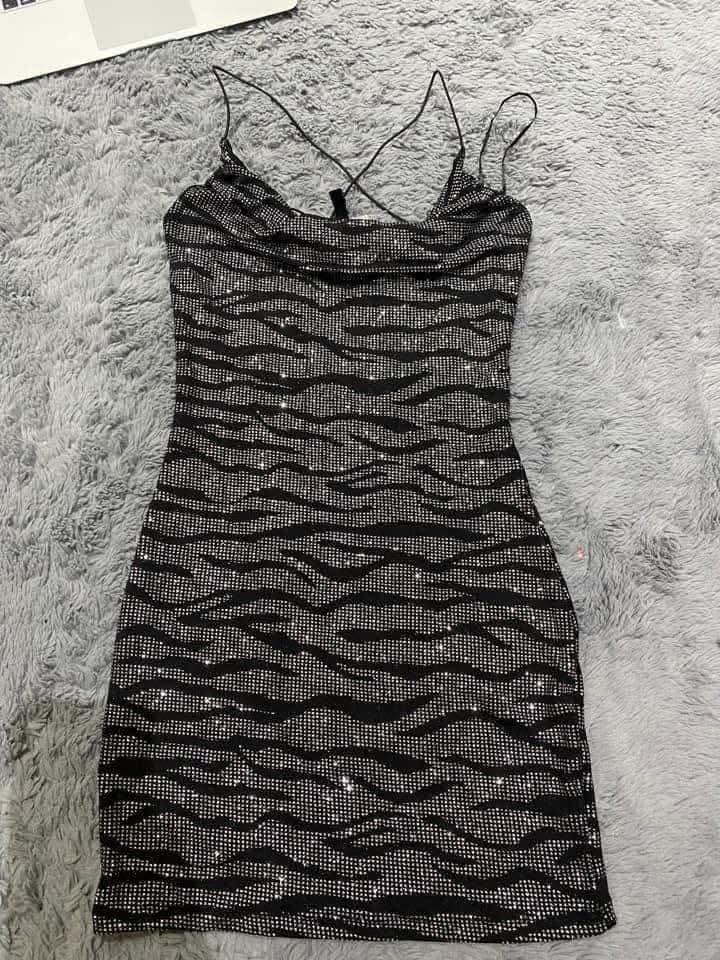 Robe glitter h&m 