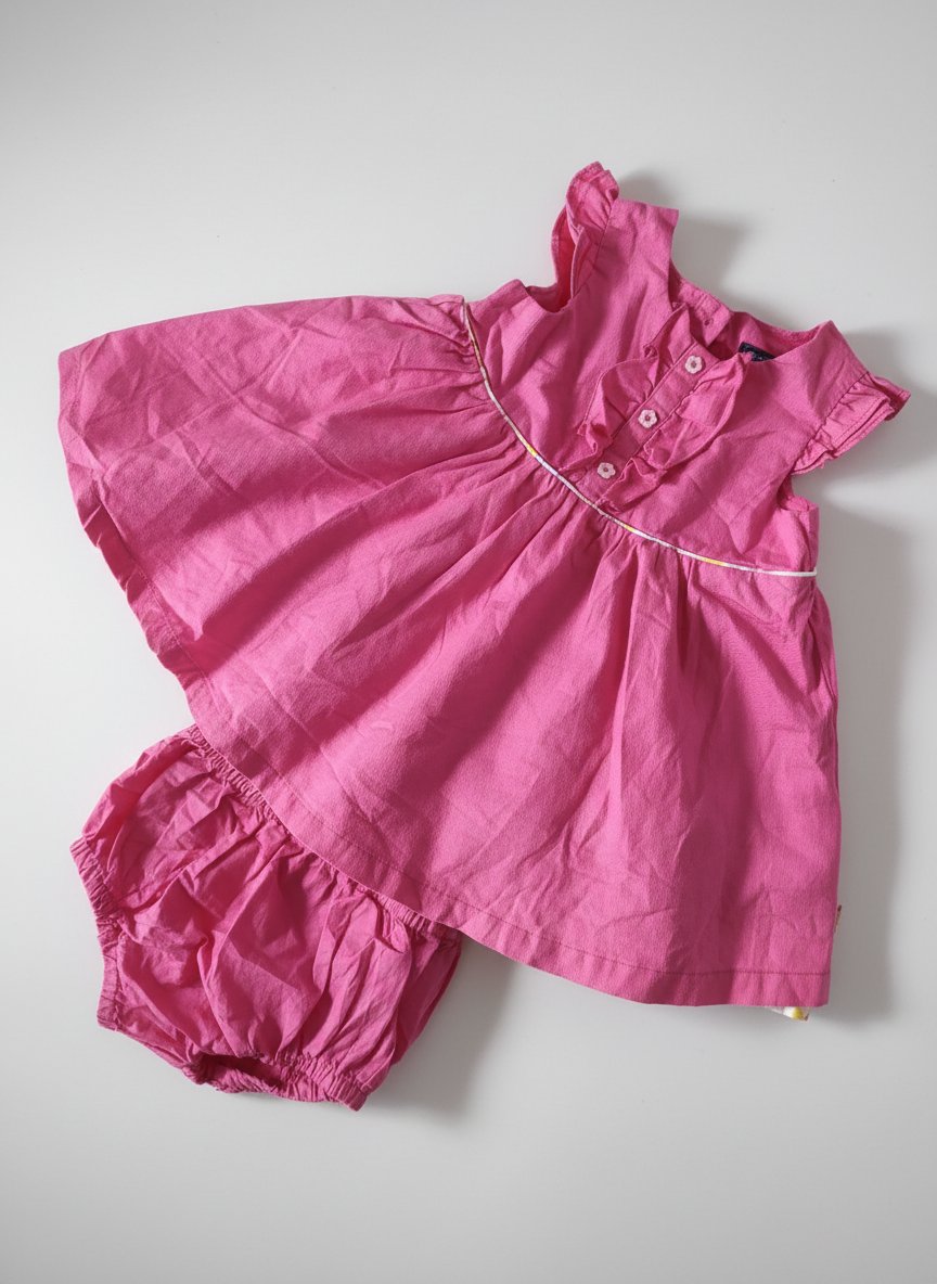 Robe avec culotte sergent major 6 mois