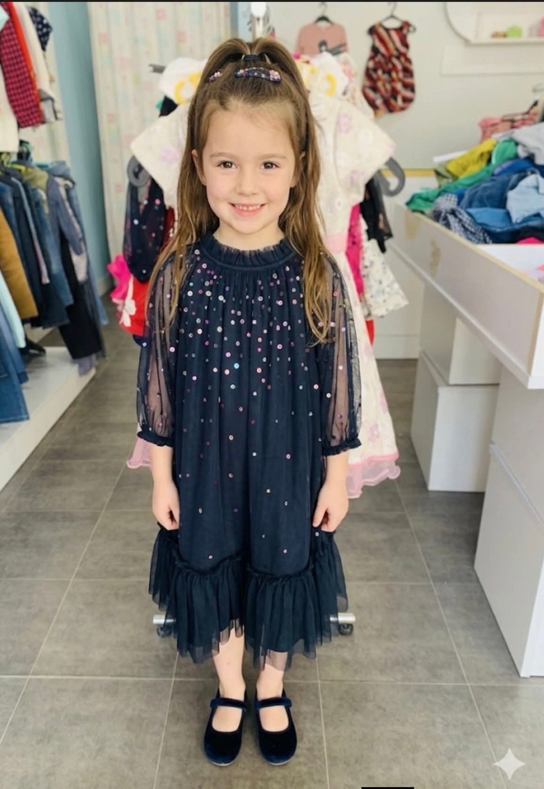 Robe 5/6 ans chic