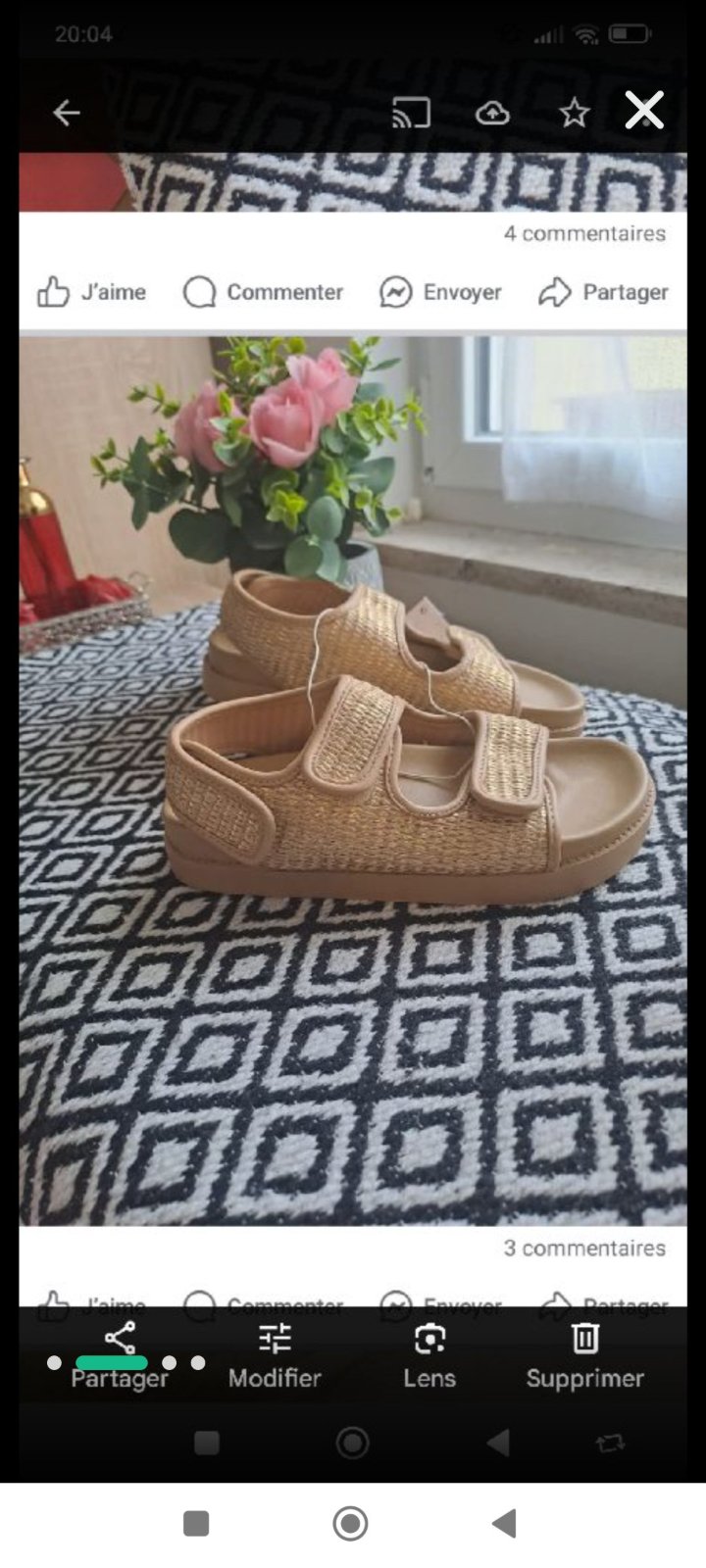 Sandales Primark point 36