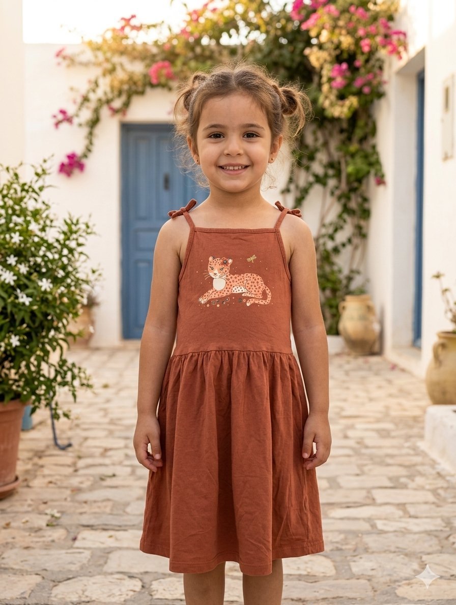 Robe 4/5 ans c&a