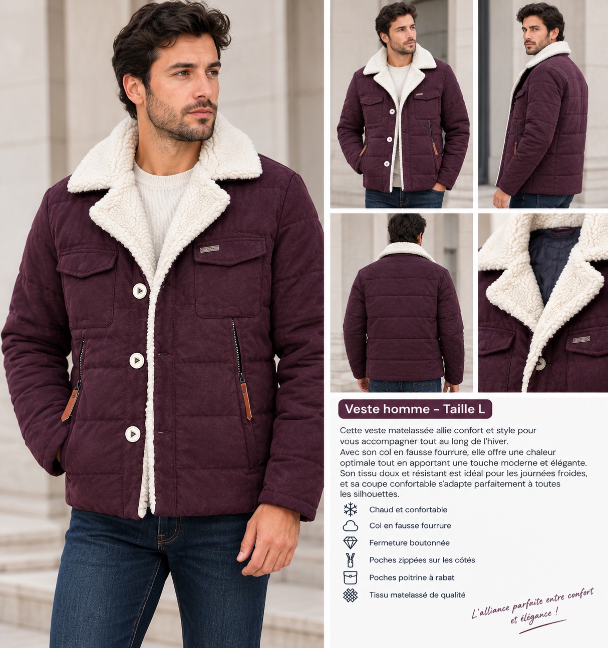 Veste homme 